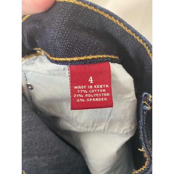 U.S. Polo Assn. Women’s Jean's Blue Denim Boot Cut 5-Pocket Size 4 X 32 - Picture 6 of 7